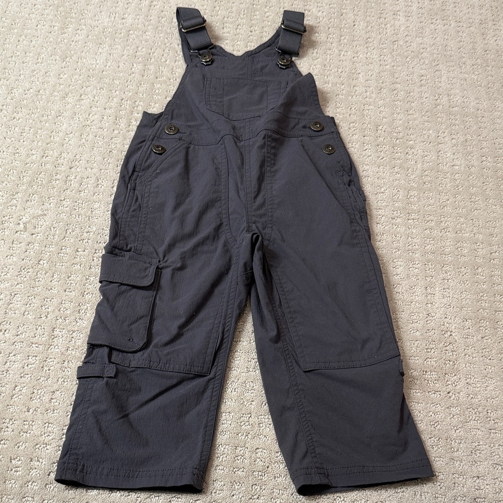 Duluth Trading Co Charcoal Kids Gardening Overalls